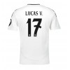 Real Madrid Lucas Vazquez #17 Hjemmedrakt 2024-25 Kortermet